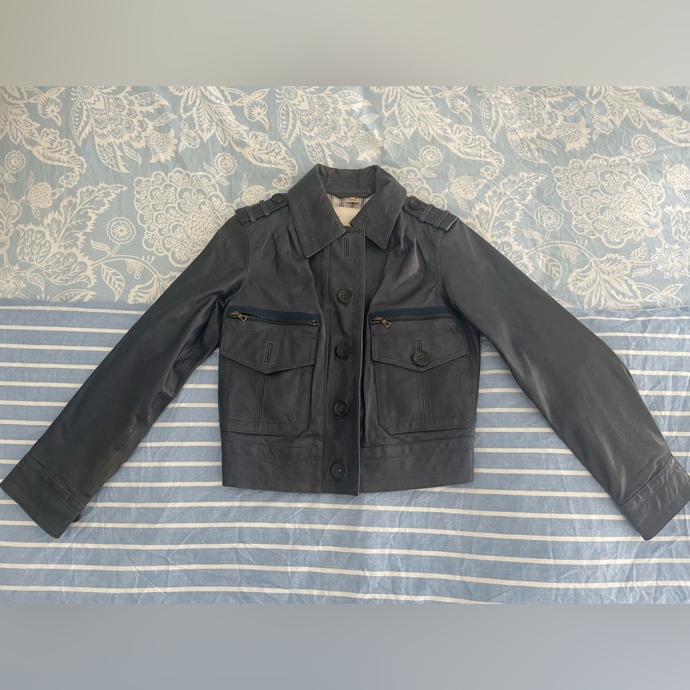 Coach Ladies Leather Jacket Size 4